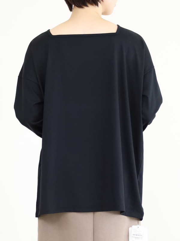 【siro de la bonte】前後両用ソフトウォームカットソー