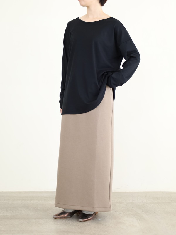 【siro de la bonte】前後両用ソフトウォームカットソー