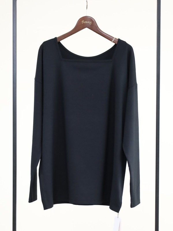 【siro de la bonte】前後両用ソフトウォームカットソー