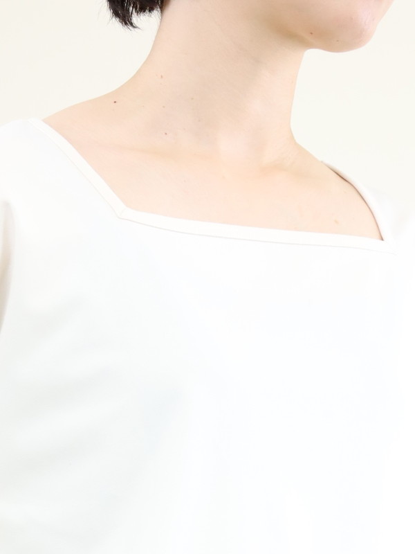 【siro de la bonte】前後両用ソフトウォームカットソー