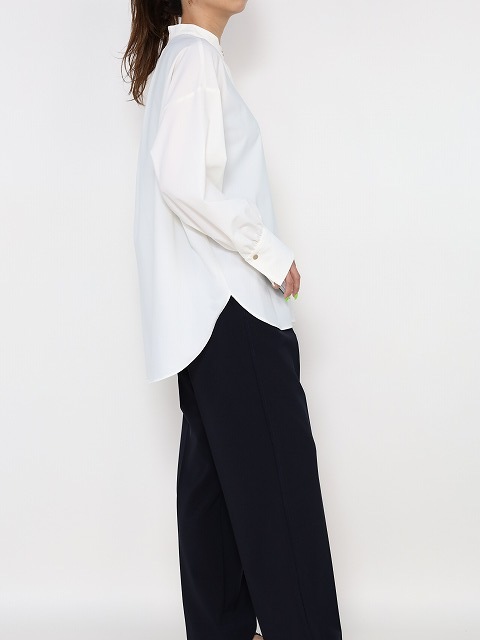 【MICA&DEAL】スタンドカラーブラウス