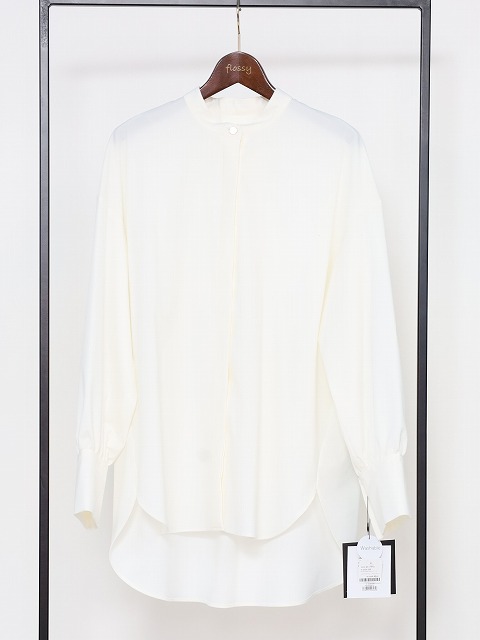 【MICA&DEAL】スタンドカラーブラウス