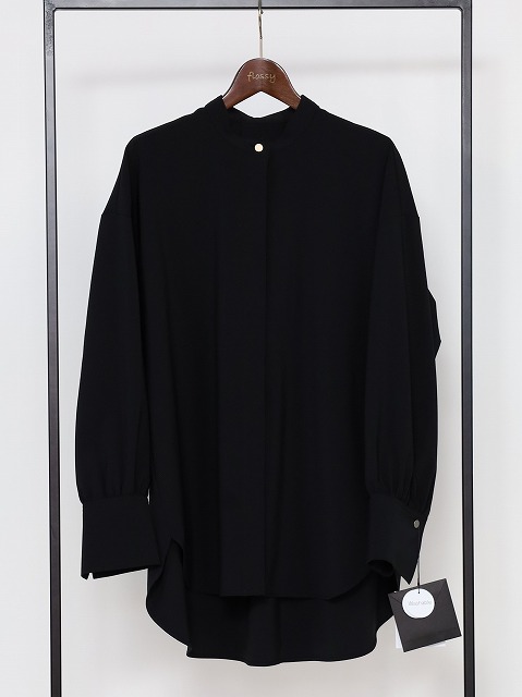 【MICA&DEAL】スタンドカラーブラウス