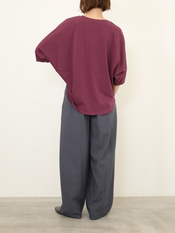 【CHIGNON】CITY LINE ドルマンカットソー