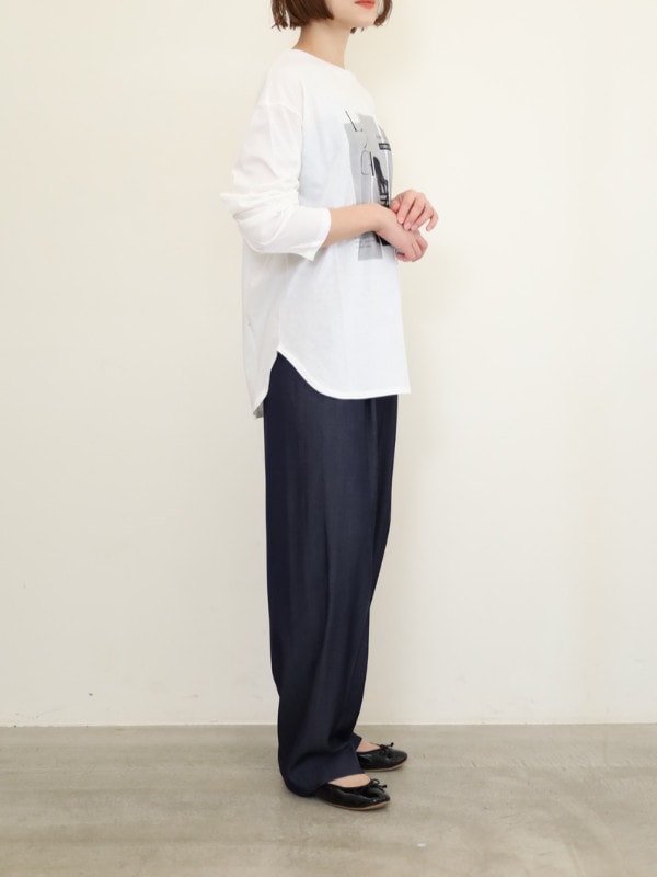 【CHIGNON】OFF PHOTOプリントロンT