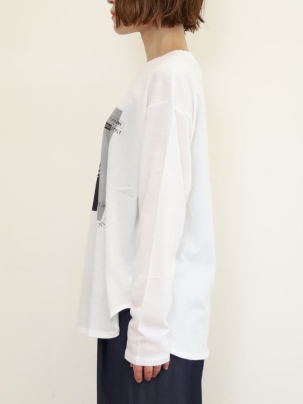 【CHIGNON】OFF PHOTOプリントロンT