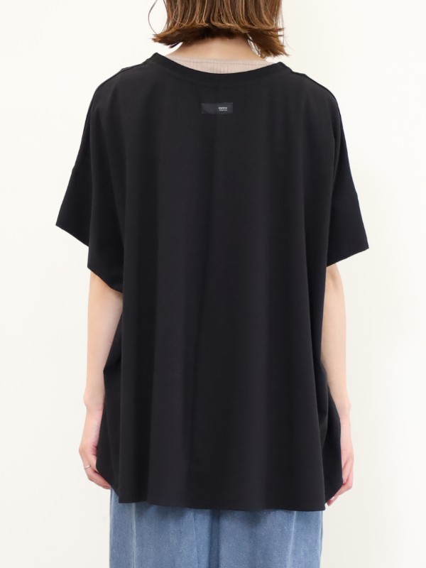 【ayane】ポンチョ型ロゴTシャツ