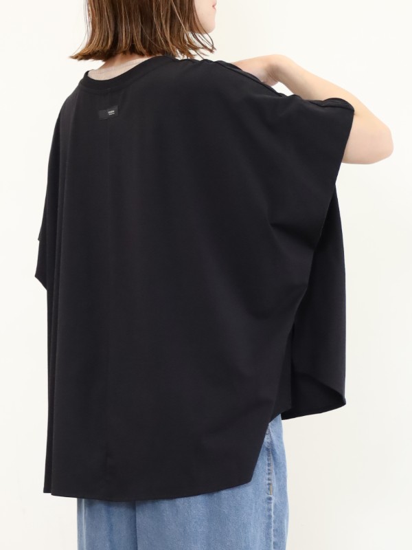 【ayane】ポンチョ型ロゴTシャツ