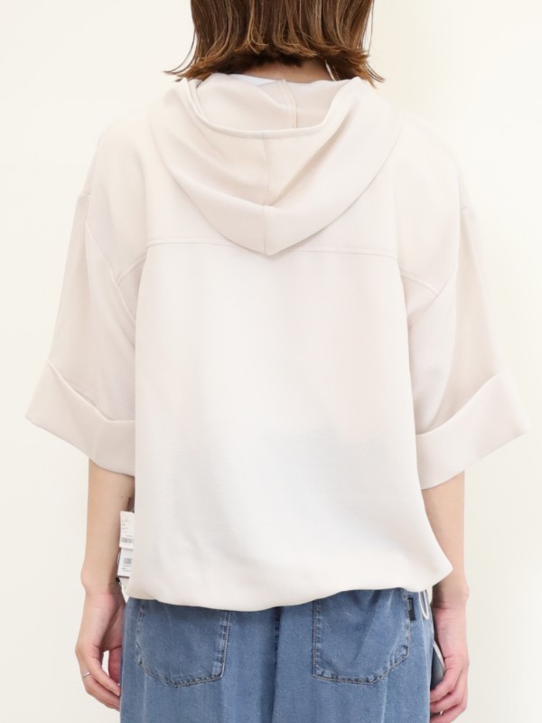 【ayane】メッシュフーディブルゾン