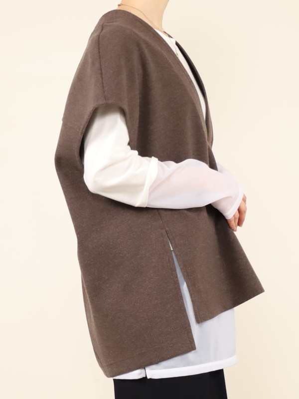 【trois】ニードルジャージージレ