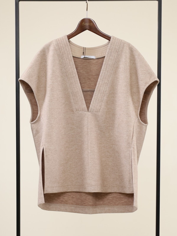 【trois】ニードルジャージージレ