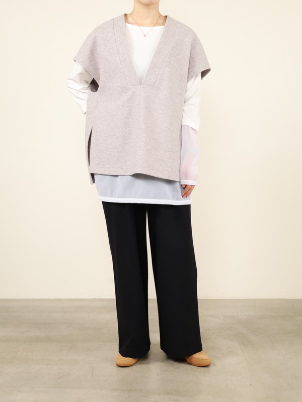 【trois】ニードルジャージージレ