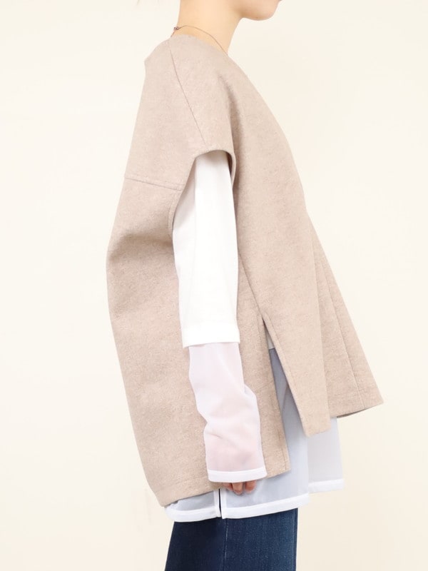 【trois】ニードルジャージージレ