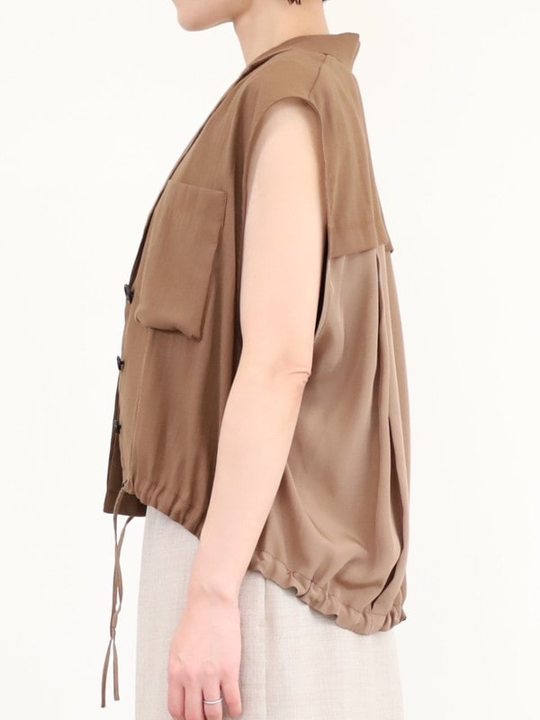 【CHIGNON】ワークテーラードジレ