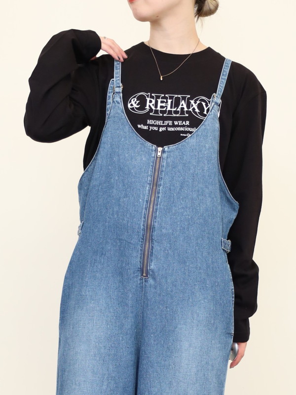 【Boutique Ordinary】タイポグラフ長袖カットソー