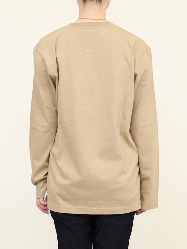 【Boutique Ordinary】タイポグラフ長袖カットソー
