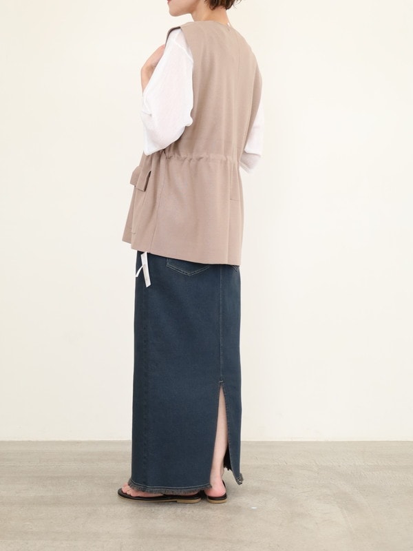 【CHIGNON】総針ワークジレ