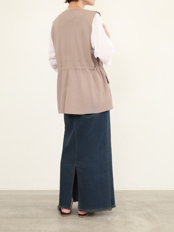 【CHIGNON】総針ワークジレ