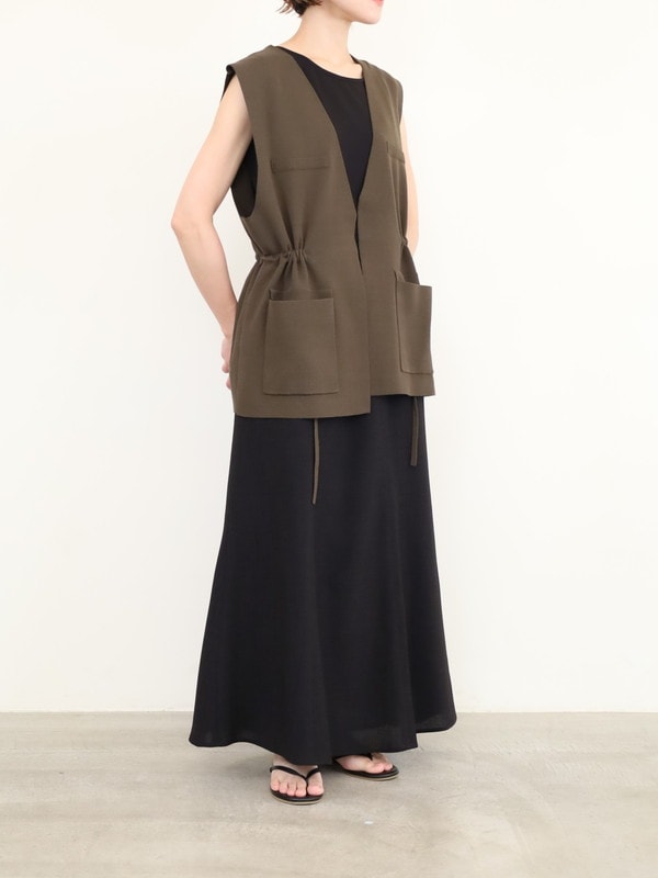【CHIGNON】総針ワークジレ