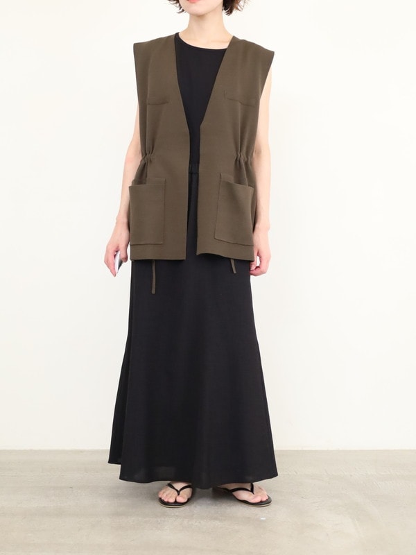 【CHIGNON】総針ワークジレ