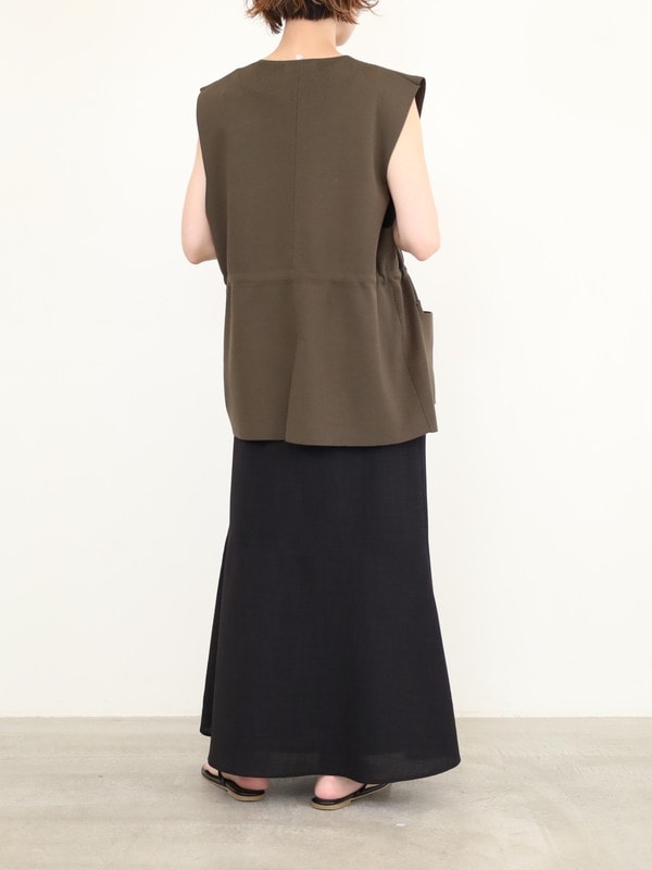 【CHIGNON】総針ワークジレ