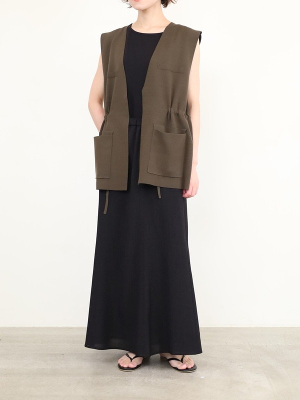 【CHIGNON】総針ワークジレ
