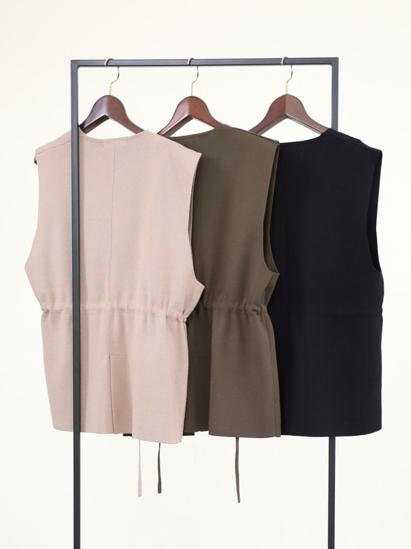 【CHIGNON】総針ワークジレ