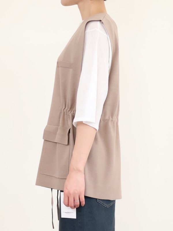 【CHIGNON】総針ワークジレ