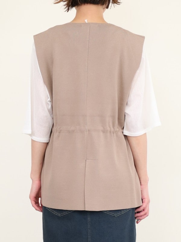 【CHIGNON】総針ワークジレ