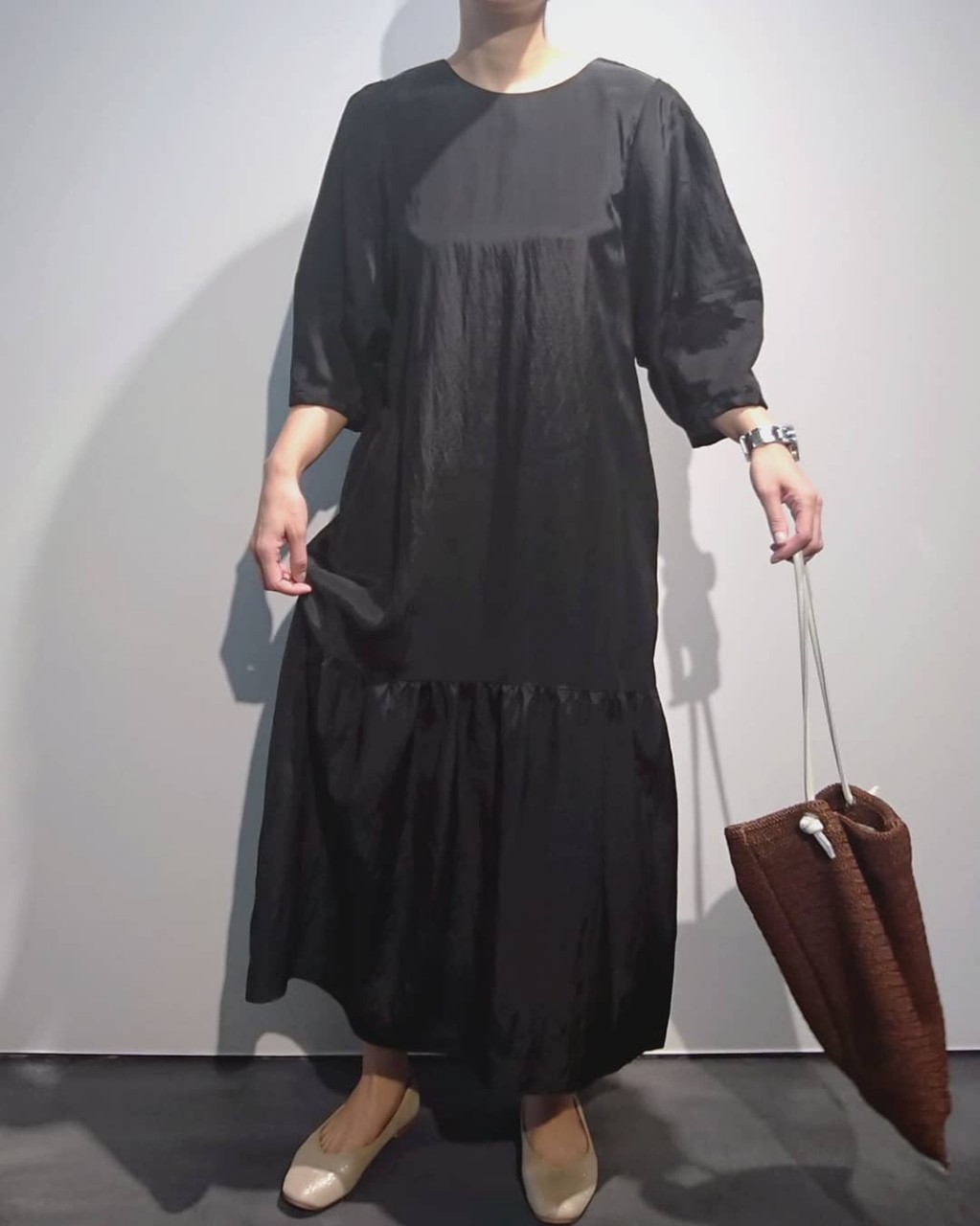 【SONO】ヴィンテージワッシャーワンピース