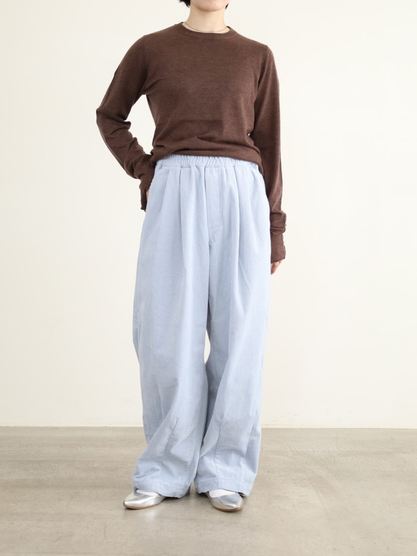 【ルメランジュ】コーデュロイバルーンパンツ