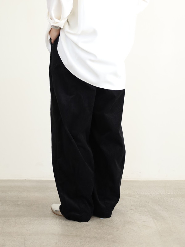 【ルメランジュ】コーデュロイバルーンパンツ