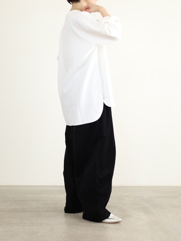 【ルメランジュ】コーデュロイバルーンパンツ