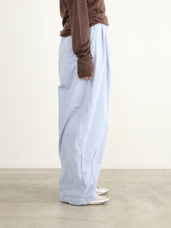 【ルメランジュ】コーデュロイバルーンパンツ
