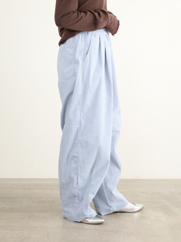 【ルメランジュ】コーデュロイバルーンパンツ