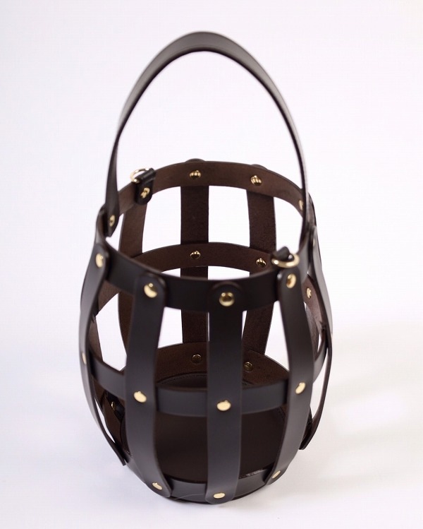 【VIOLA'dORO】エコファー×牛革バック