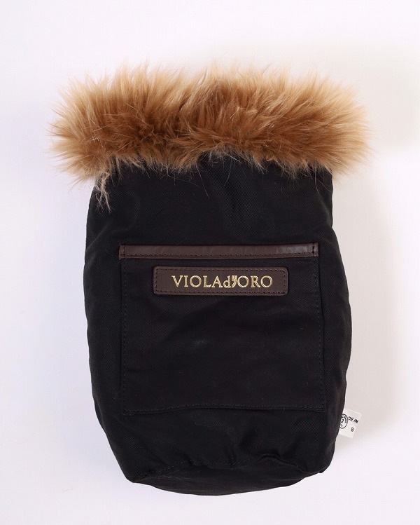 【VIOLA'dORO】エコファー×牛革バック