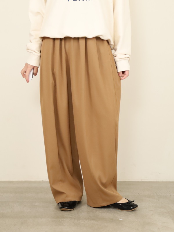 【CEaRET】タックカーブパンツ