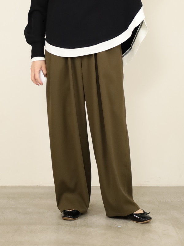 【CEaRET】タックカーブパンツ