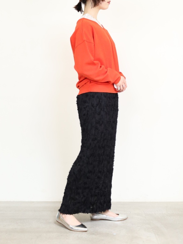 【CEaRET】ジャガードルリーツタイトスカート