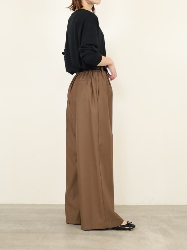 【CEaRET】タックストレートパンツ