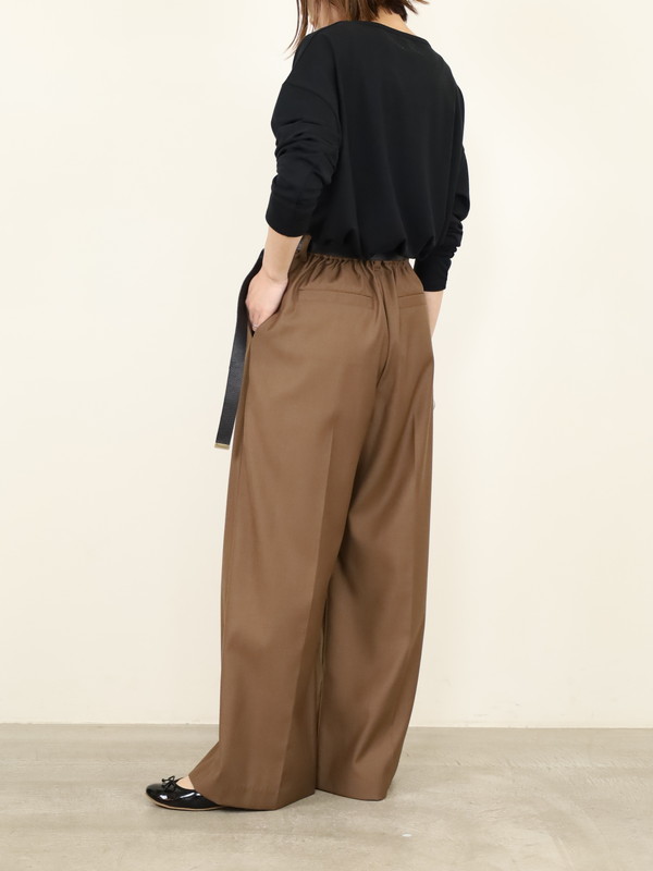 【CEaRET】タックストレートパンツ