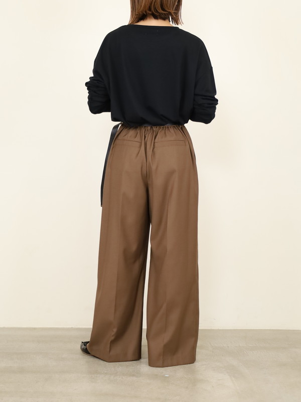 【CEaRET】タックストレートパンツ