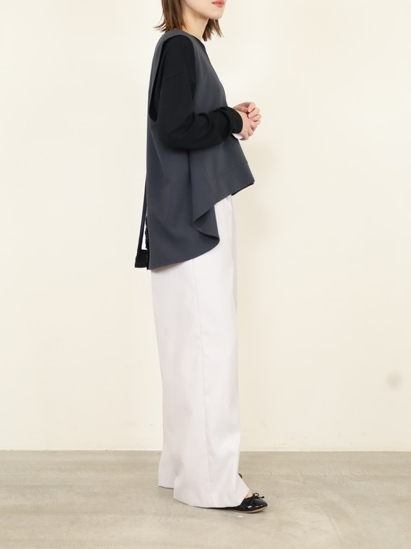 【CEaRET】タックストレートパンツ