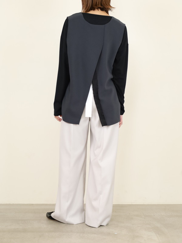 【CEaRET】タックストレートパンツ