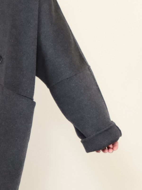 【YENN】ダブルフェイスピーコート