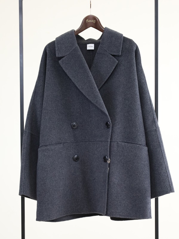 【YENN】ダブルフェイスピーコート