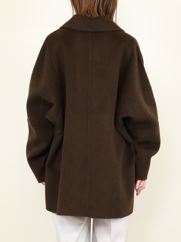 【YENN】ダブルフェイスピーコート