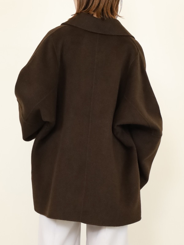【YENN】ダブルフェイスピーコート