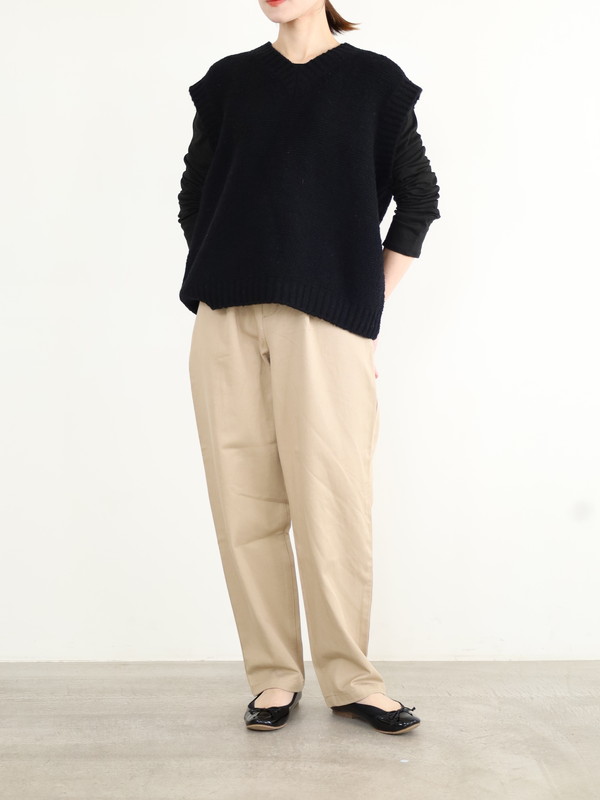 【JOHNBULL】ライトモールスキンタックイージーパンツ